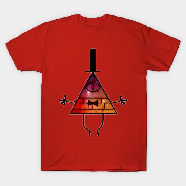 Burning Mindscape T-Shirt by Schrebelka